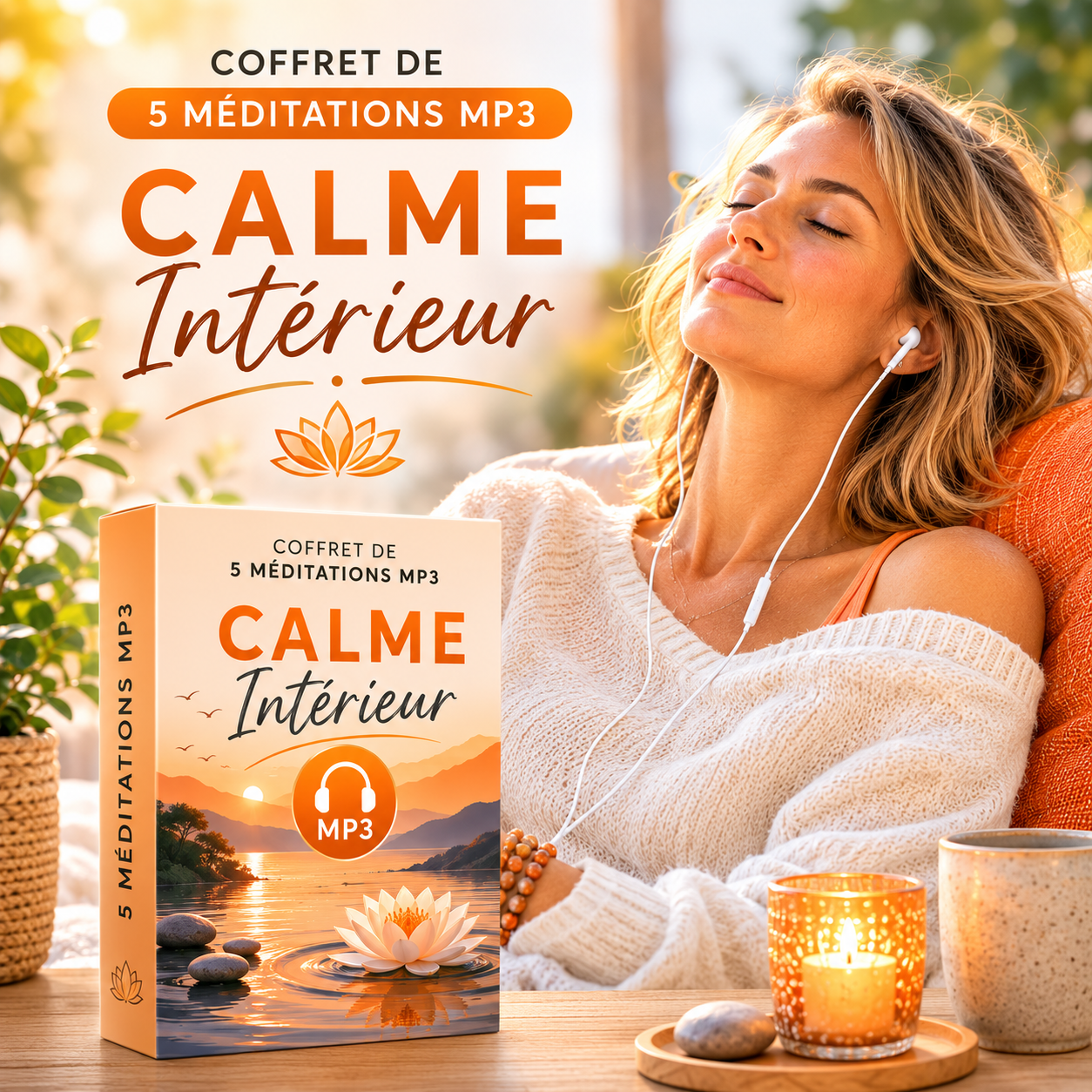 Coffret 5 Méditations : Calme intérieur