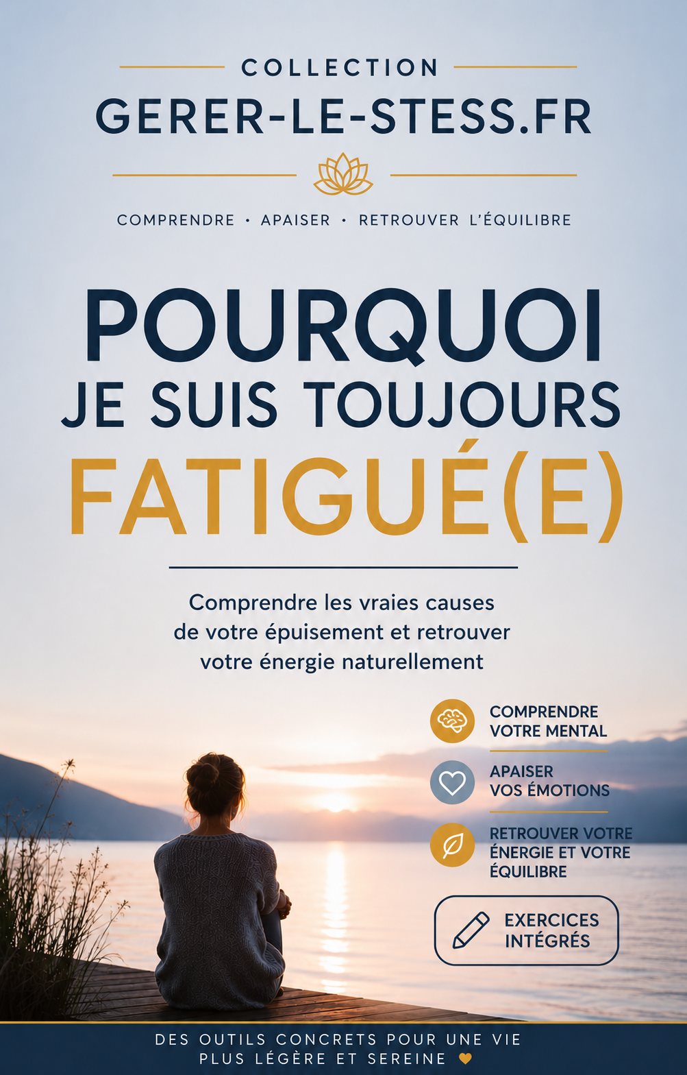 Livre - Pourquoi je suis toujours fatigué (Tome 1, série Gérer le stress)